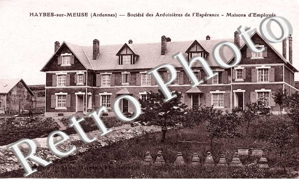 societe des Ardoisieres de l'Esperance, maisons d'employes