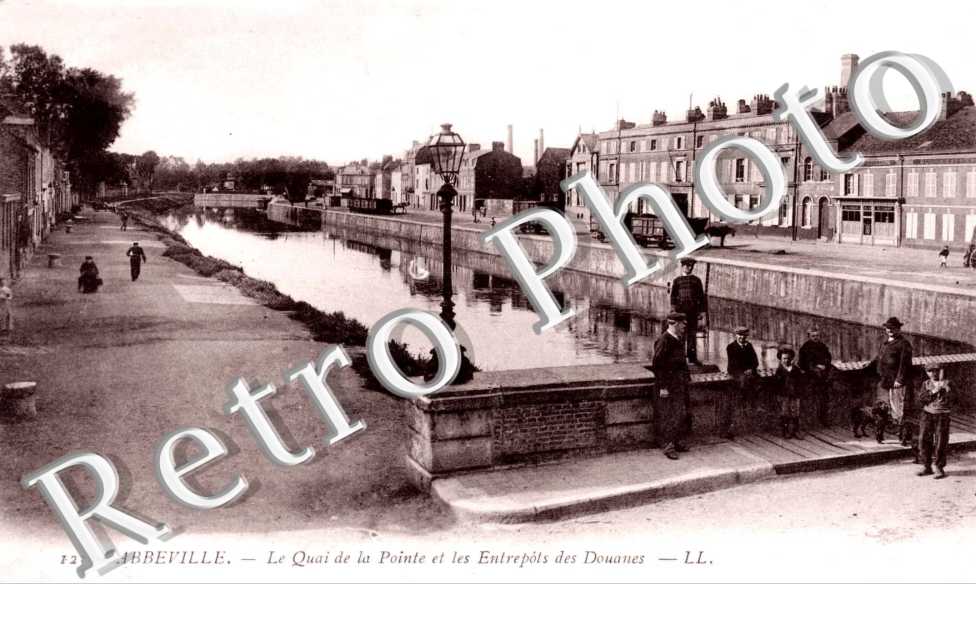 LE QUAI DE LA POINTE et les entrepots des douanes