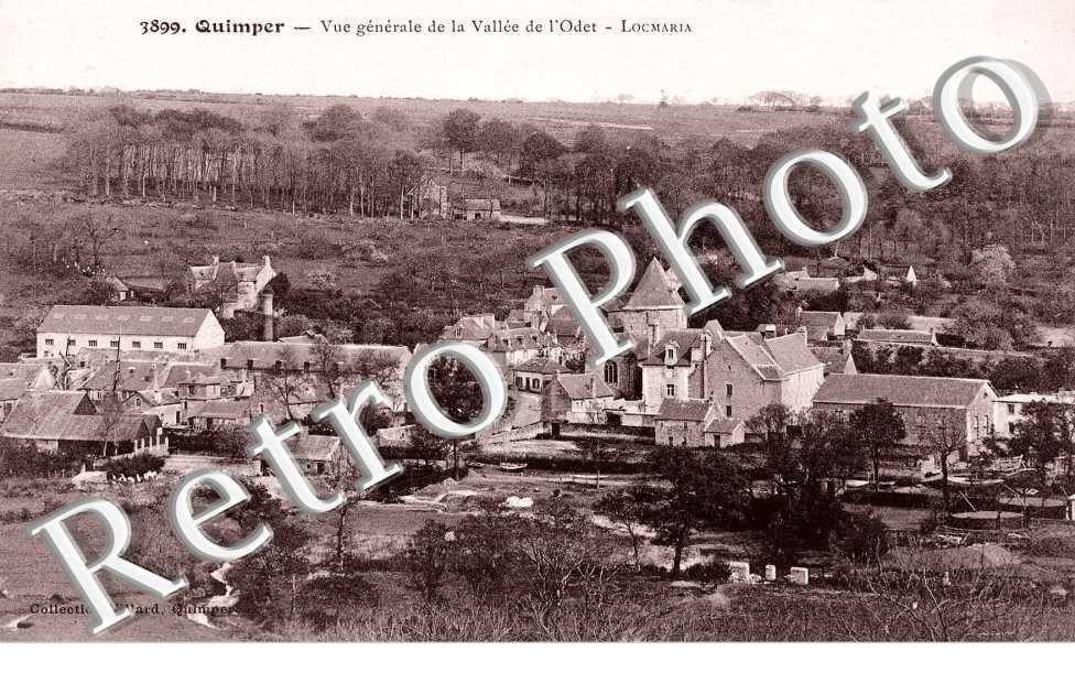 vue generale de la vallée de l&#039;Odet - Locmaria