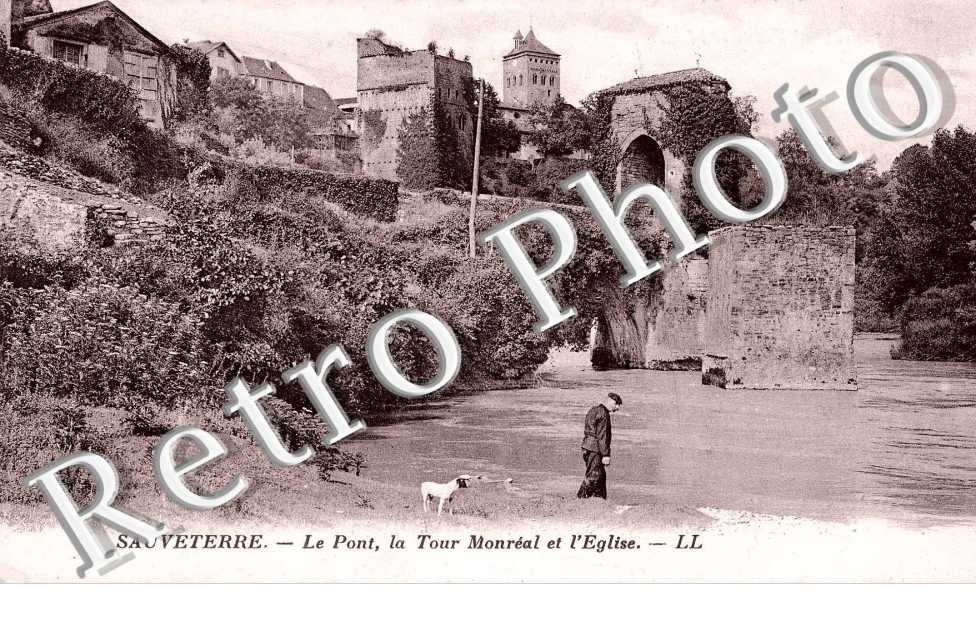 le pont, la tour et l&#039;eglise