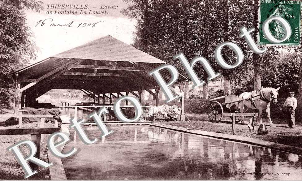 lavoir de fontaine La Louvet