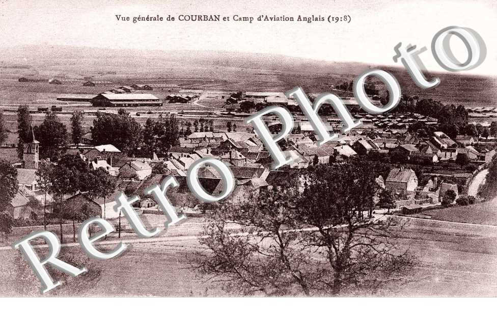 Vue generale et Camp d'Aviation anglais