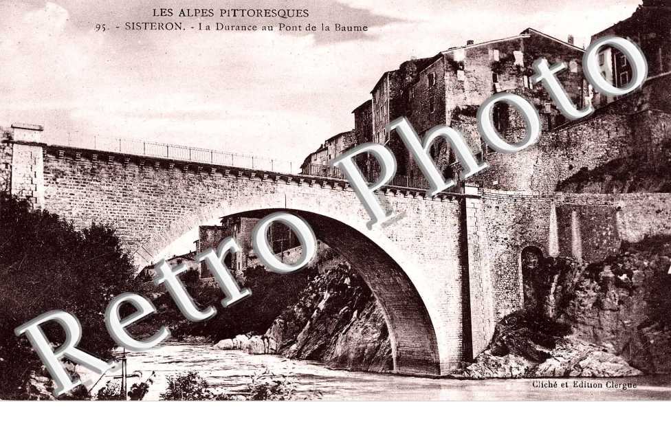 La Durance au pont de la Baume