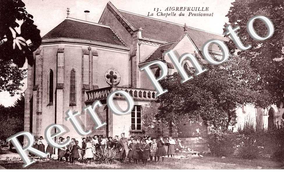 la chapelle du pensionnat