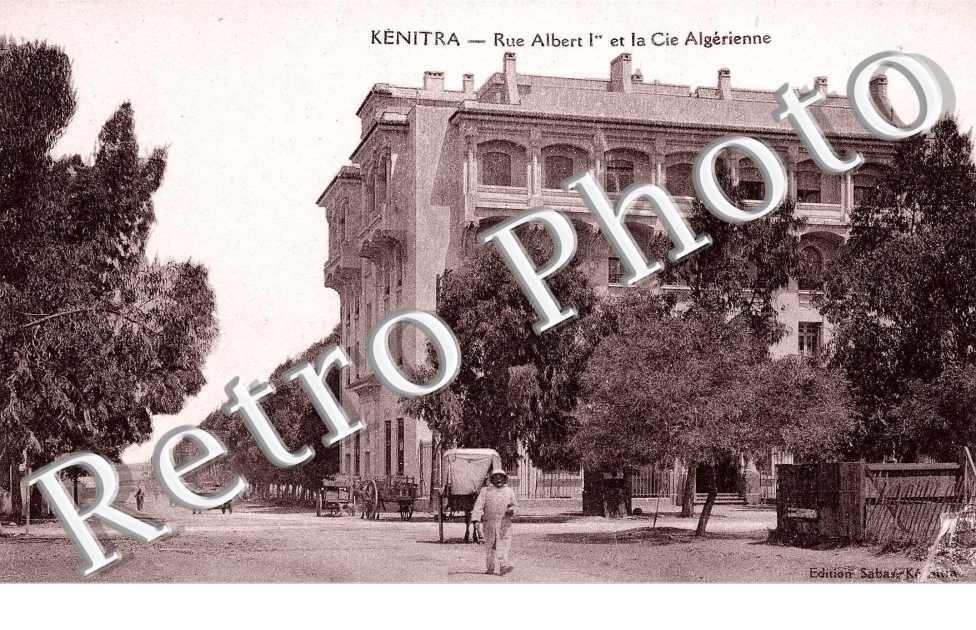 Rue Albert 1er et la Cie algerienne