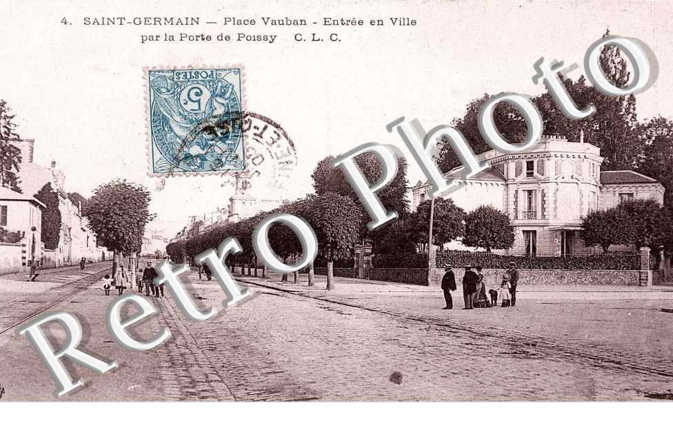 PLACE VAUBAN entree en ville par la Porte de Poissy
