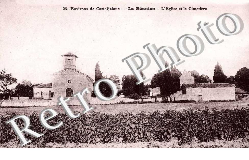 Eglise et le Cimetiere