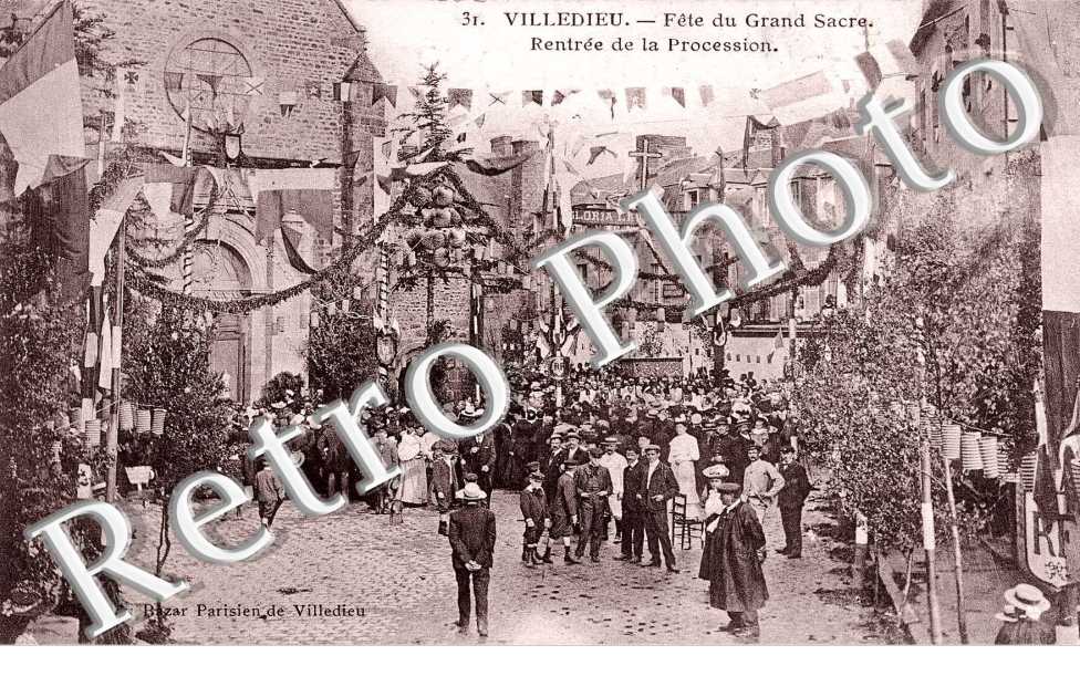 fete du grand sacre, rentree de la procession