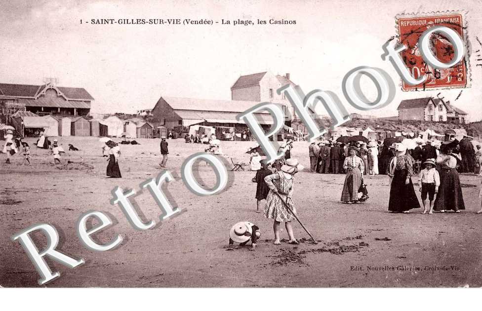 la Plage et les casinos