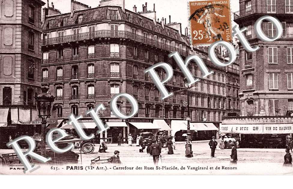 Carrefour des Rues Saint Placide, de Vaugirard et de Rennes