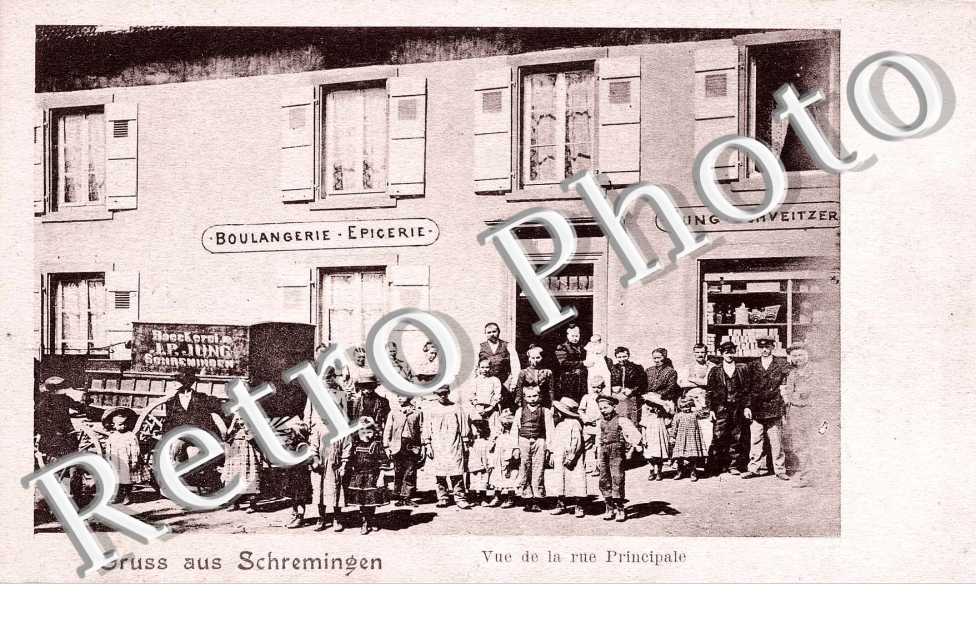 Vue de la Rue Principale - Epicerie Jung Schveitzer