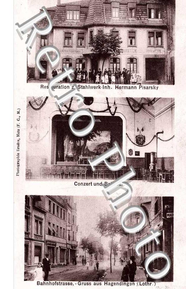 Restauration z. Stahlwerk inh. hermann Pisarsky Rue de la gare