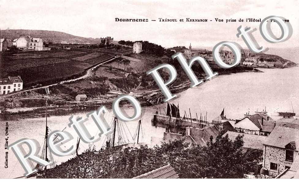Treboul de Kermanon - Vue Prise de l'Hôtel de l'Europe