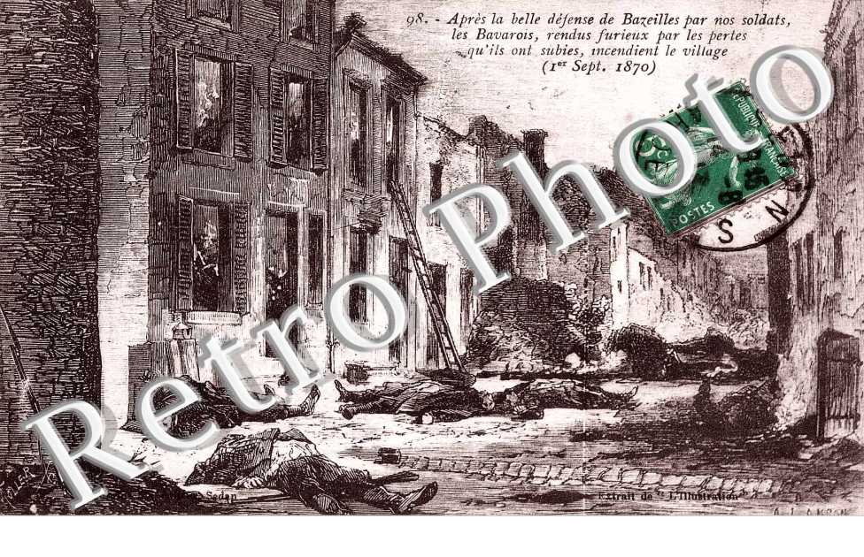 Villagé incendiée 1870