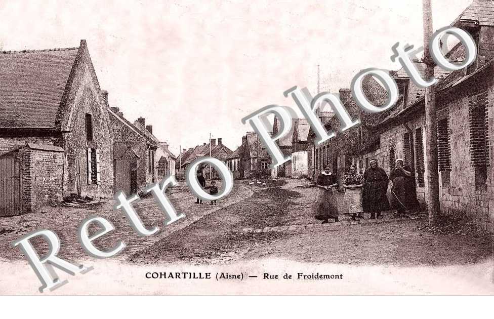COHARTILLE  Rue de Froidemont