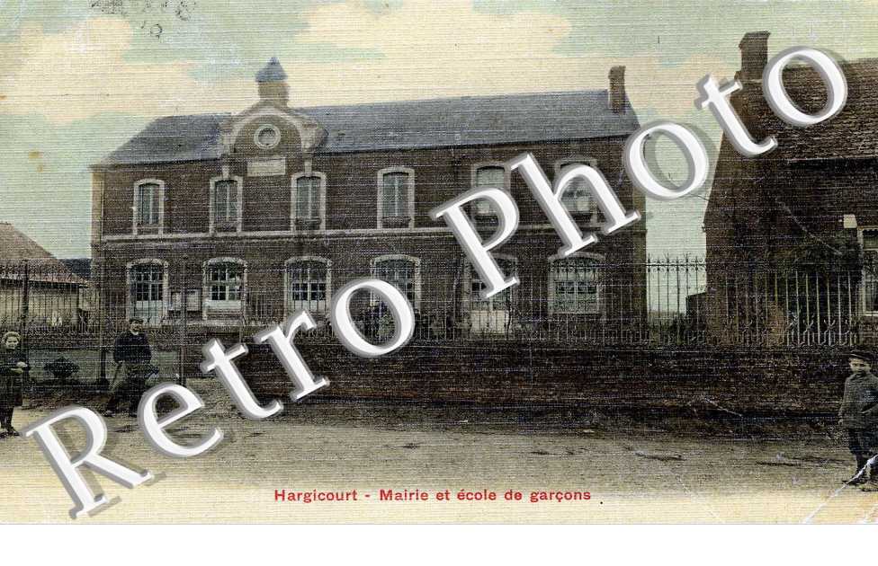 Mairie et ecole de garcons