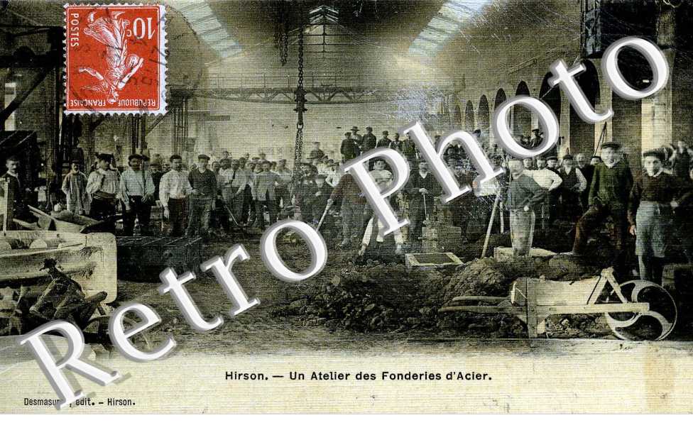 un atelier des fonderies d&#039;acier  