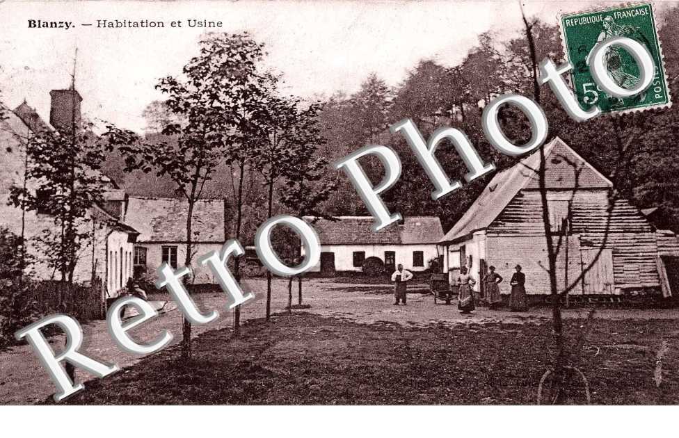 Blanzy Habitation et usine