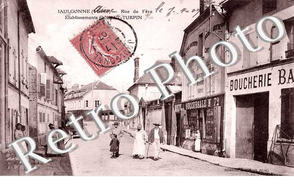 Rue de Fere - etablissement Coulet - Turpin