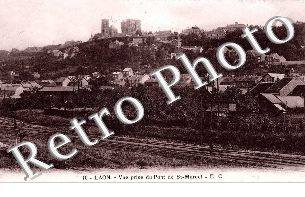 vue prise du pont de Saint Marcel