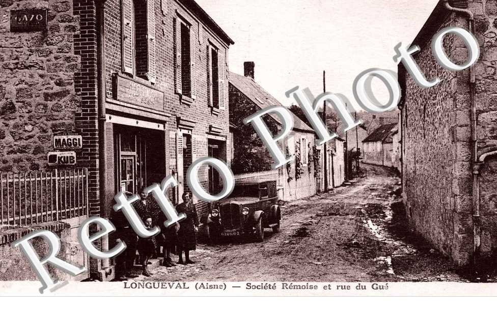 Societe Remoise et rue du Gue