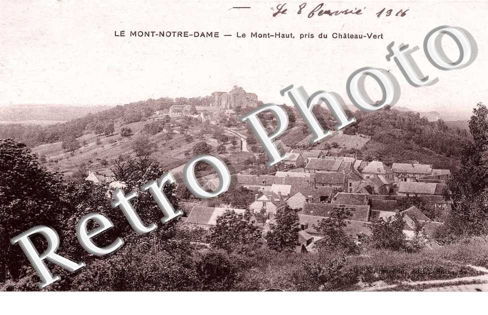 Le Mont-Haut, pris du Chateau-Vert