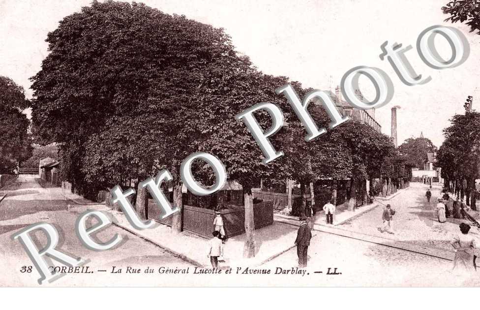 la rue du General Lucotte et l&#039;avenue Darblay