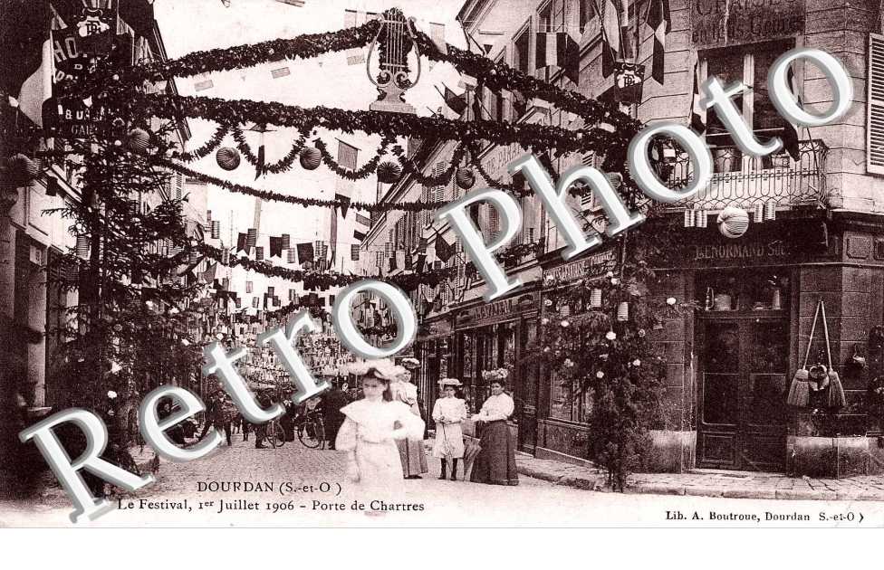 Festival du 1 juillet 1906 - Porte de Chartres