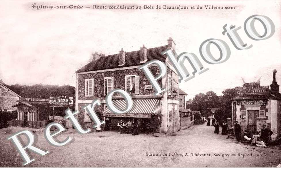 Route conduisant au bois de Beauséjour et de Villemoisson