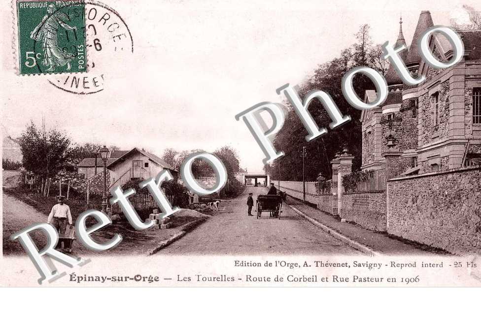Les Tourelles, route de corbeil et rue pasteur