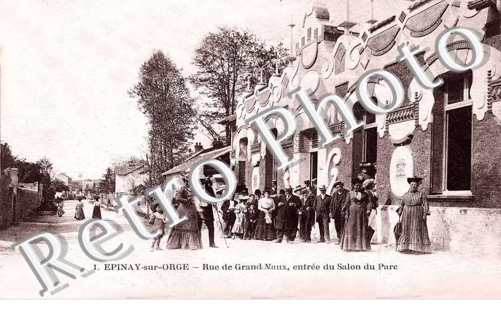 Rue de Gand-Vaux - Entrée du Salon du Parc