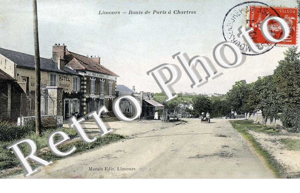 Route de Paris a Chartres
