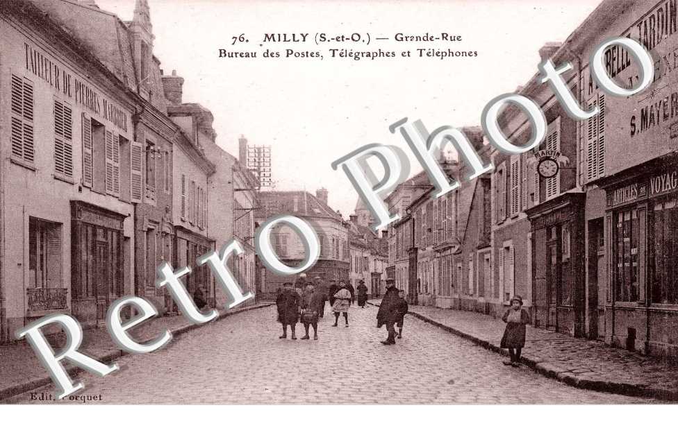 Grande rue - bureau des postes - telegraphes - telephones