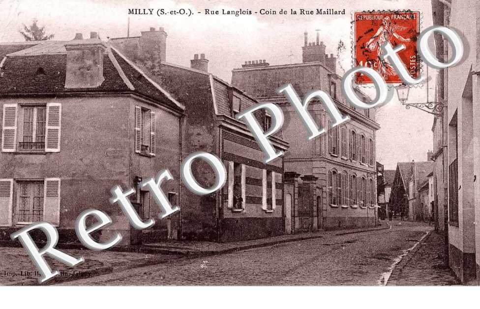 rue Langlois  Coin de la rue Maillard