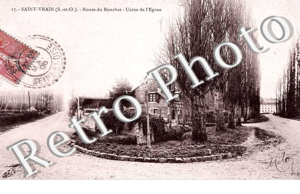 Route du Bouchet, Usine de l&#039;Epine