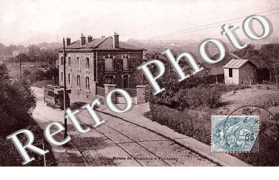 Route de Bagneux a Fontenay
