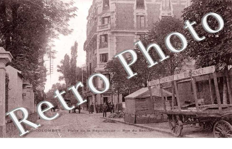 place de la Republique Rue du Sentier