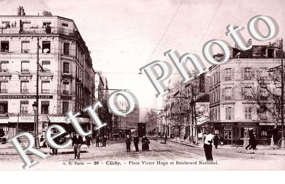 place Victor Hugo et Boulevard national