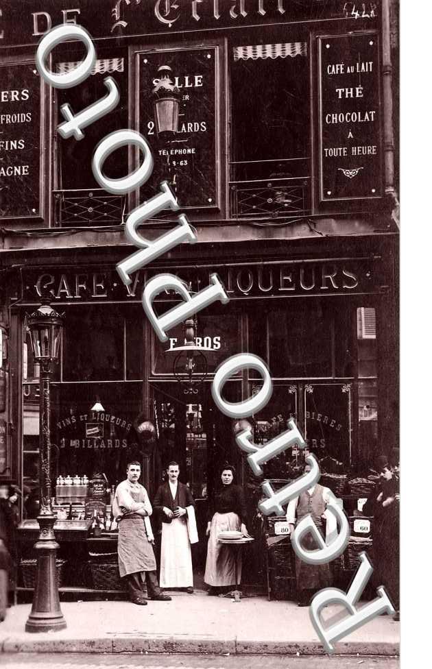 Cafe  vins Liqueurs  