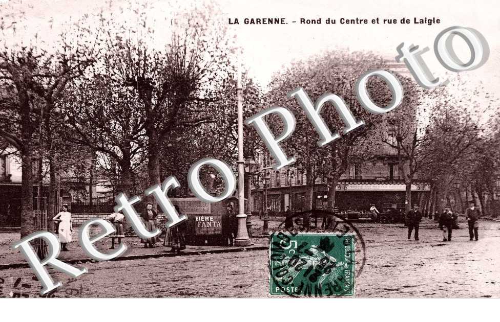 Rond du centre et rue de Laigle