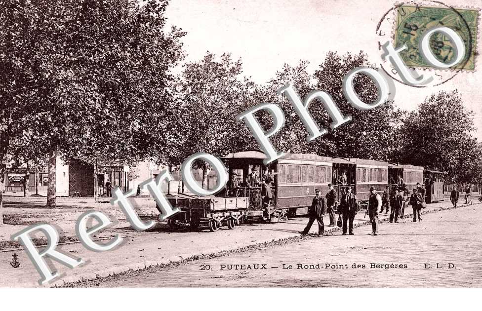 Le rond point des bergeres - tramways