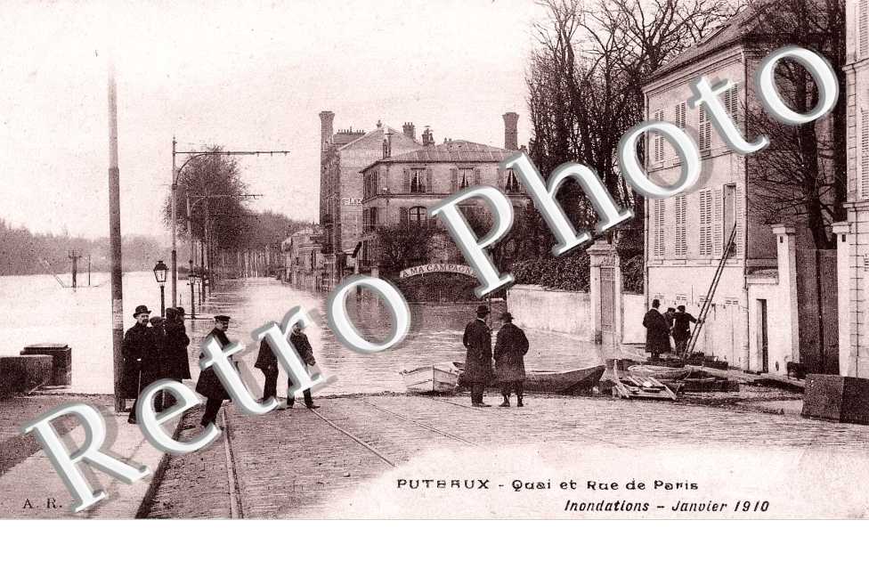 quai et rue de Paris