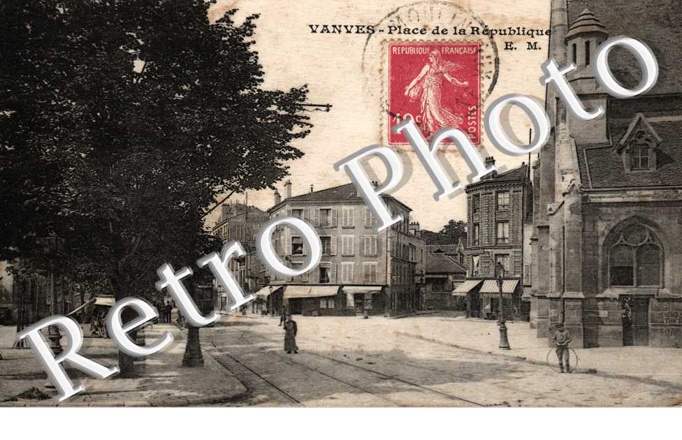 Vue de la place de la république