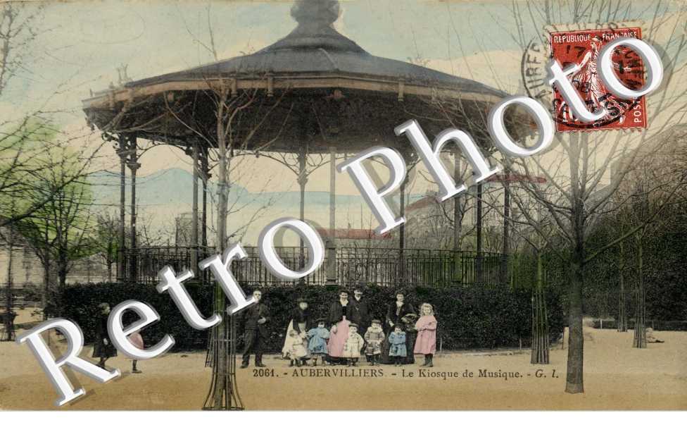 Le Kiosque de musique (couleur)