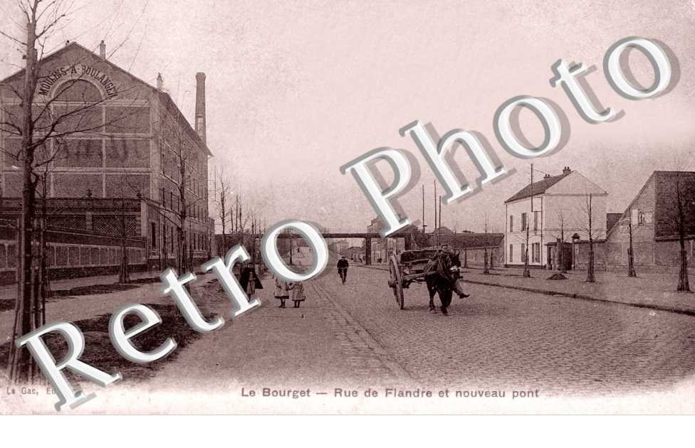 rue de Flandre et nouveau pont