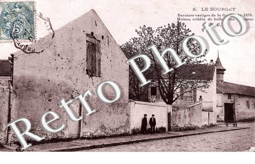 maison criblée de balles, rue Brasseur