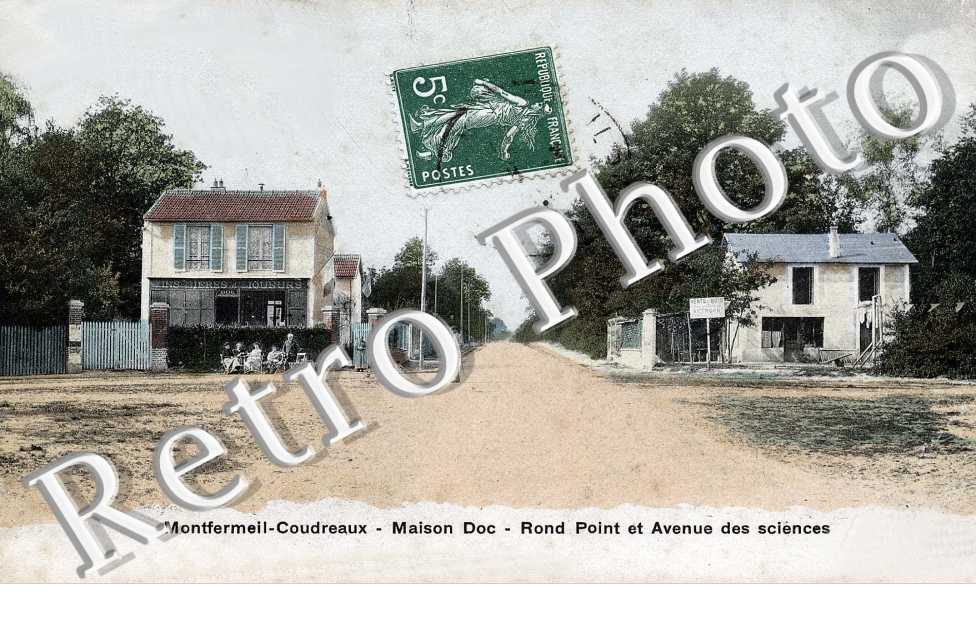 Maison Doc - Rond point et avenue des sciences (couleur)