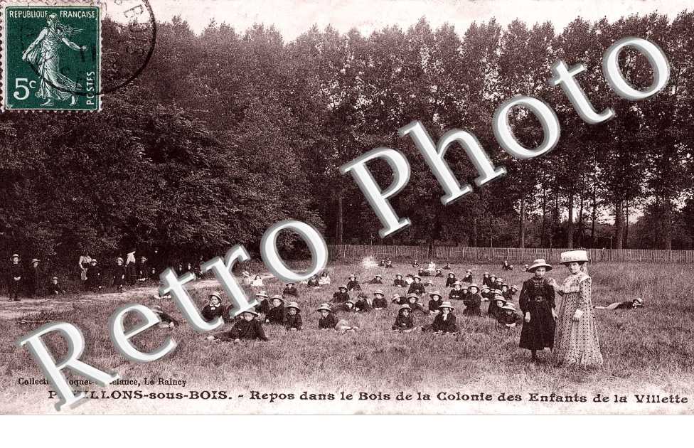 Repos dans le Bois de la Colonie des Enfants de la Villette