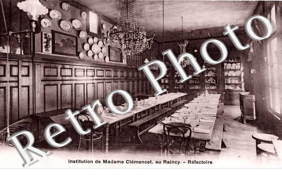 Institution de Madame Clemencet - Refectoire