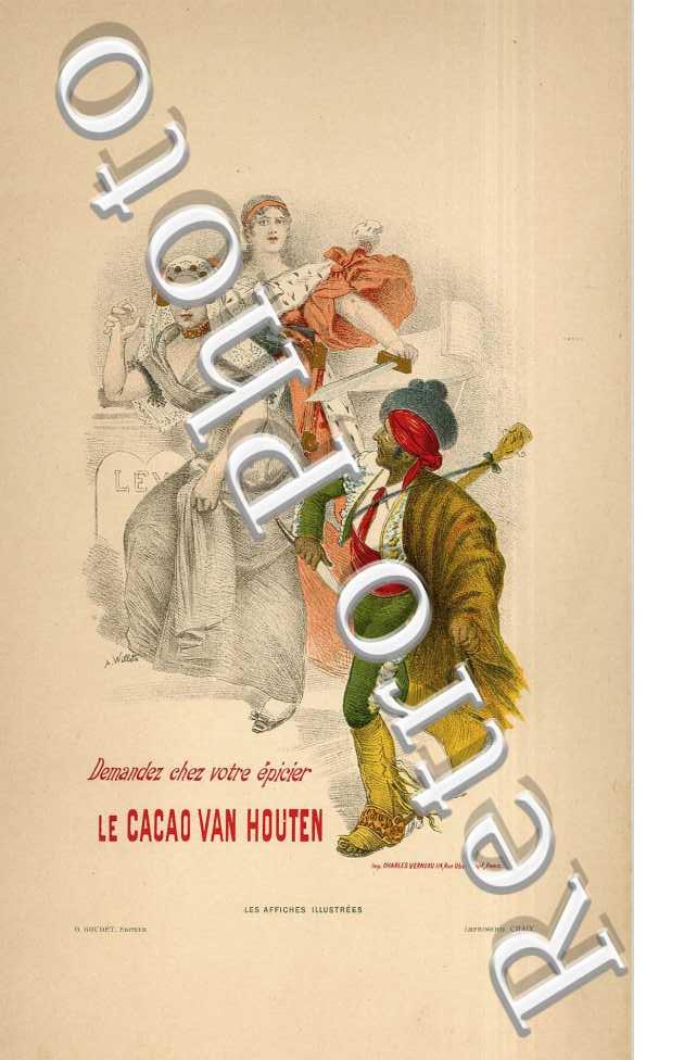 demandez chez votre epicuer Le cacao van houten